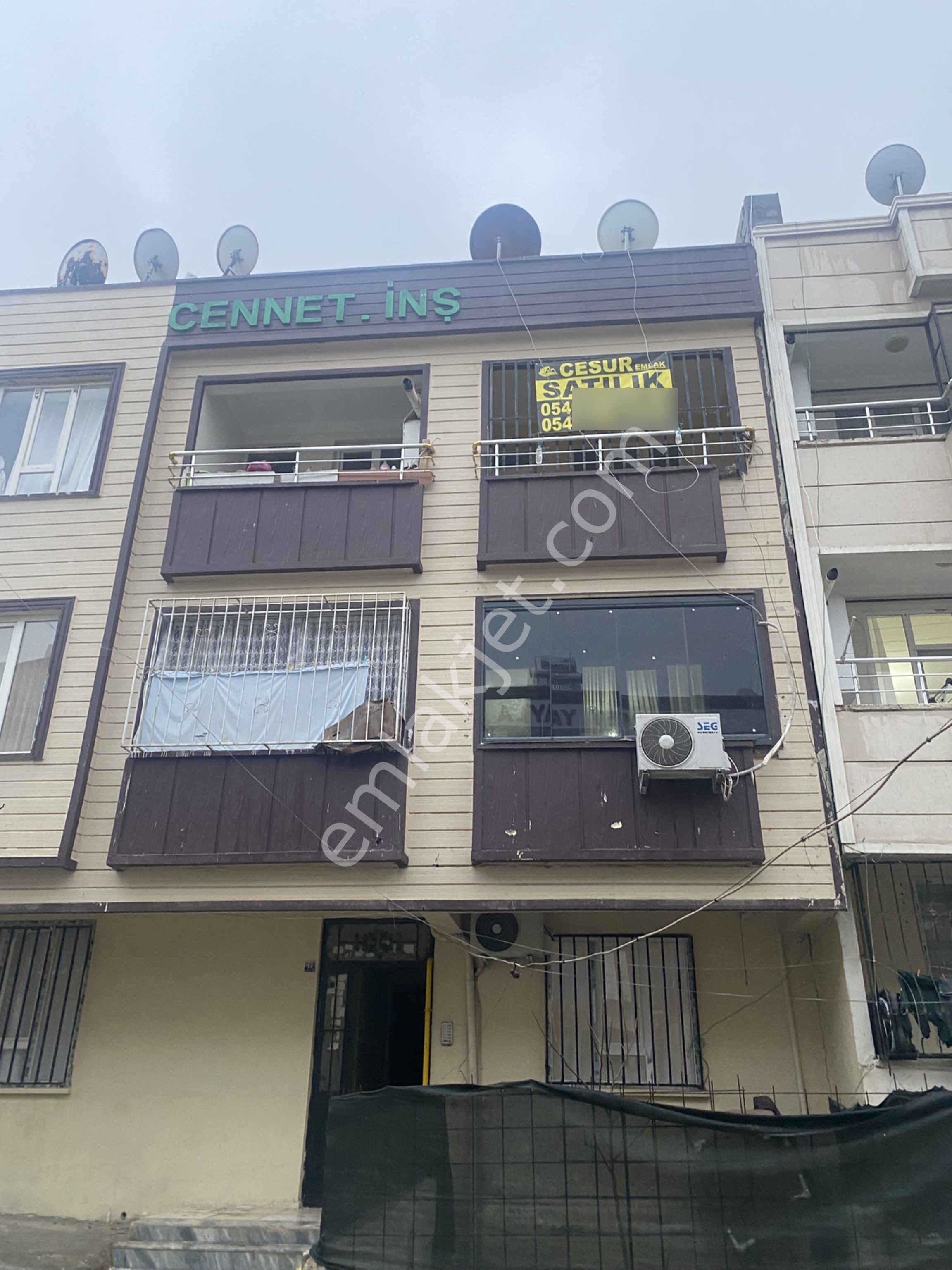 Ahmet Yesevide Satılık 2+1 Daire