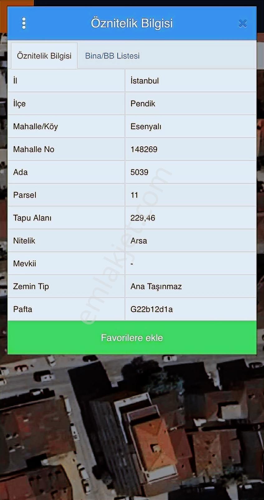 Pendik Esenyalıda 230 M2 İnşaat Ruhsatı Hazır Satılık Arsa - Görsel 6