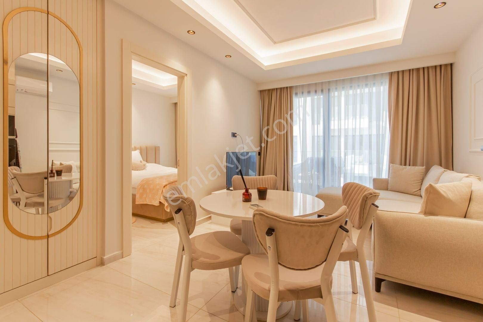 Alanya / Mahmutlar’da Denize Sıfır 1+1 Full Kompleks Eşyalı Satılık Daire - Görsel 6