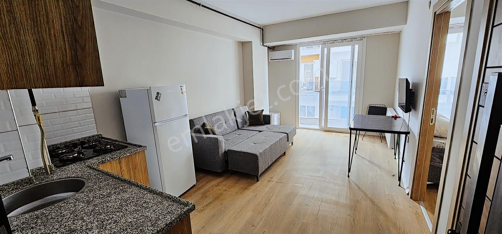 Seyrek Ahb Evleri Sitesinde Eşyalı 1+1 Kiralık Daire - Görsel 6