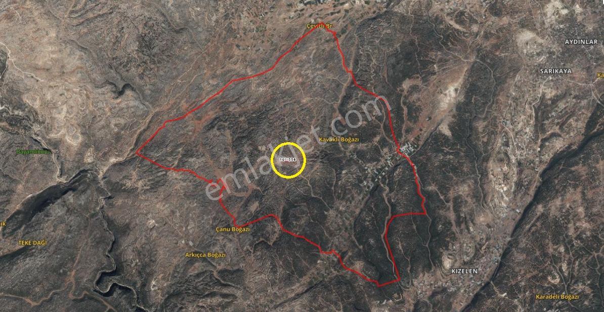 Fa Emlak'tan Erdemli Yağda Köyünde 10 Dönüm Satılık Tarla - Görsel 3