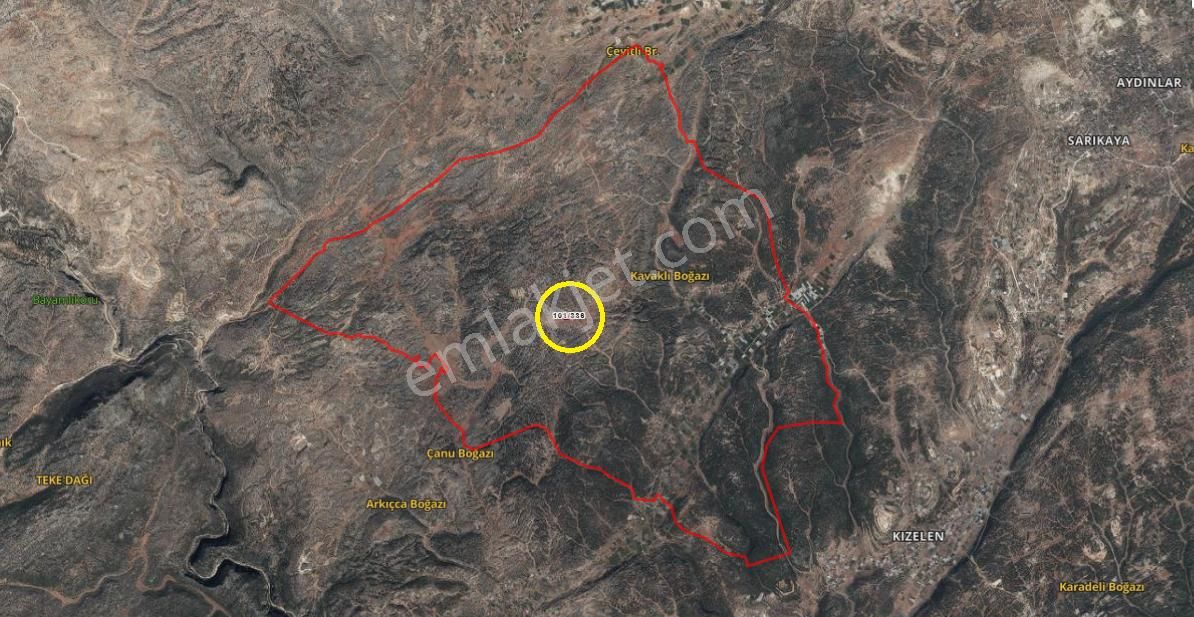 Fa Emlak'tan Erdemli Yağda Köyünde 10 Bin Dönüm Satılık Tarla