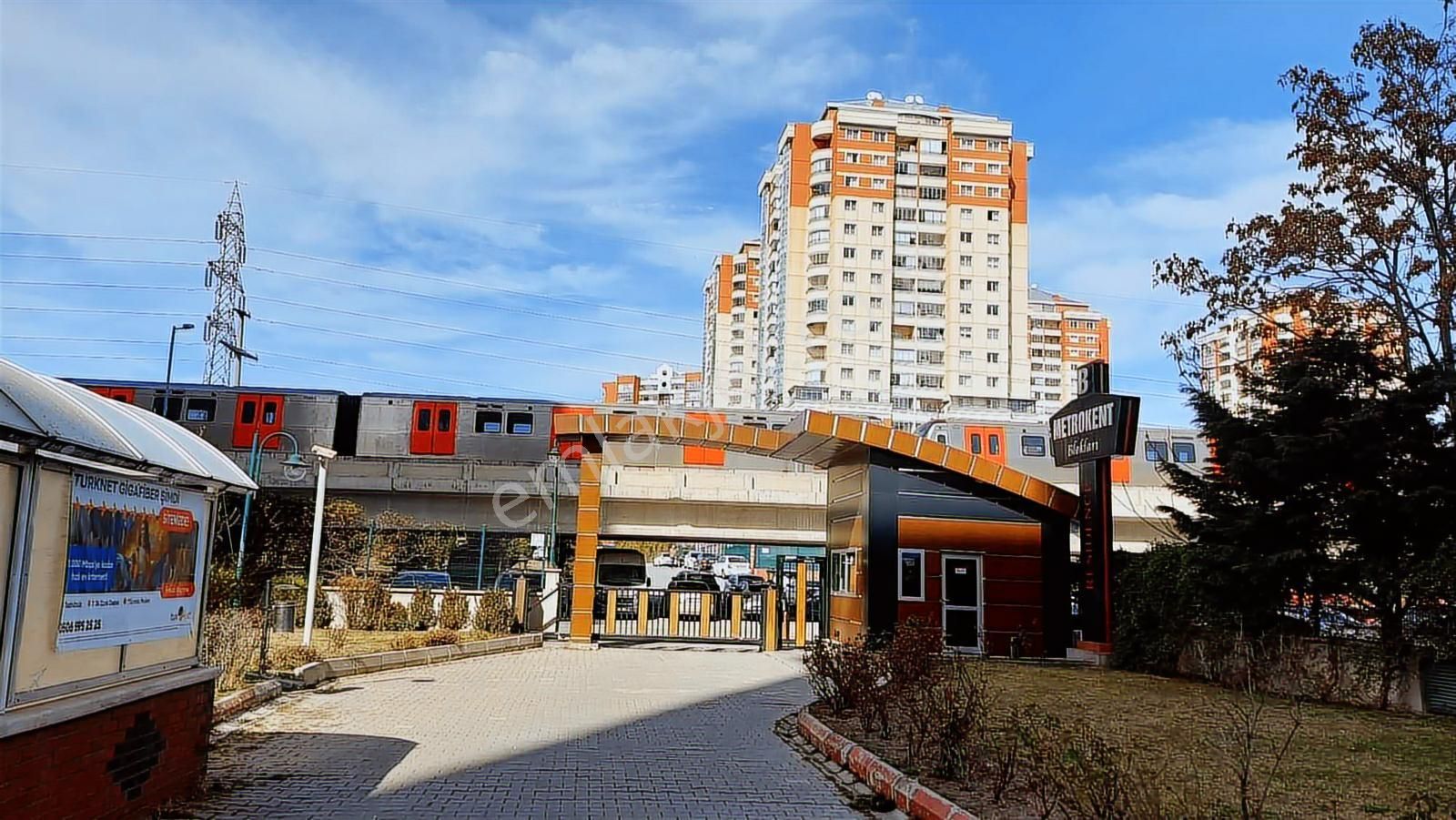 ''eryaman Efor''dan Metrokent Sitesinde Eşyalı 1+1 Kiralık Daire - Görsel 27