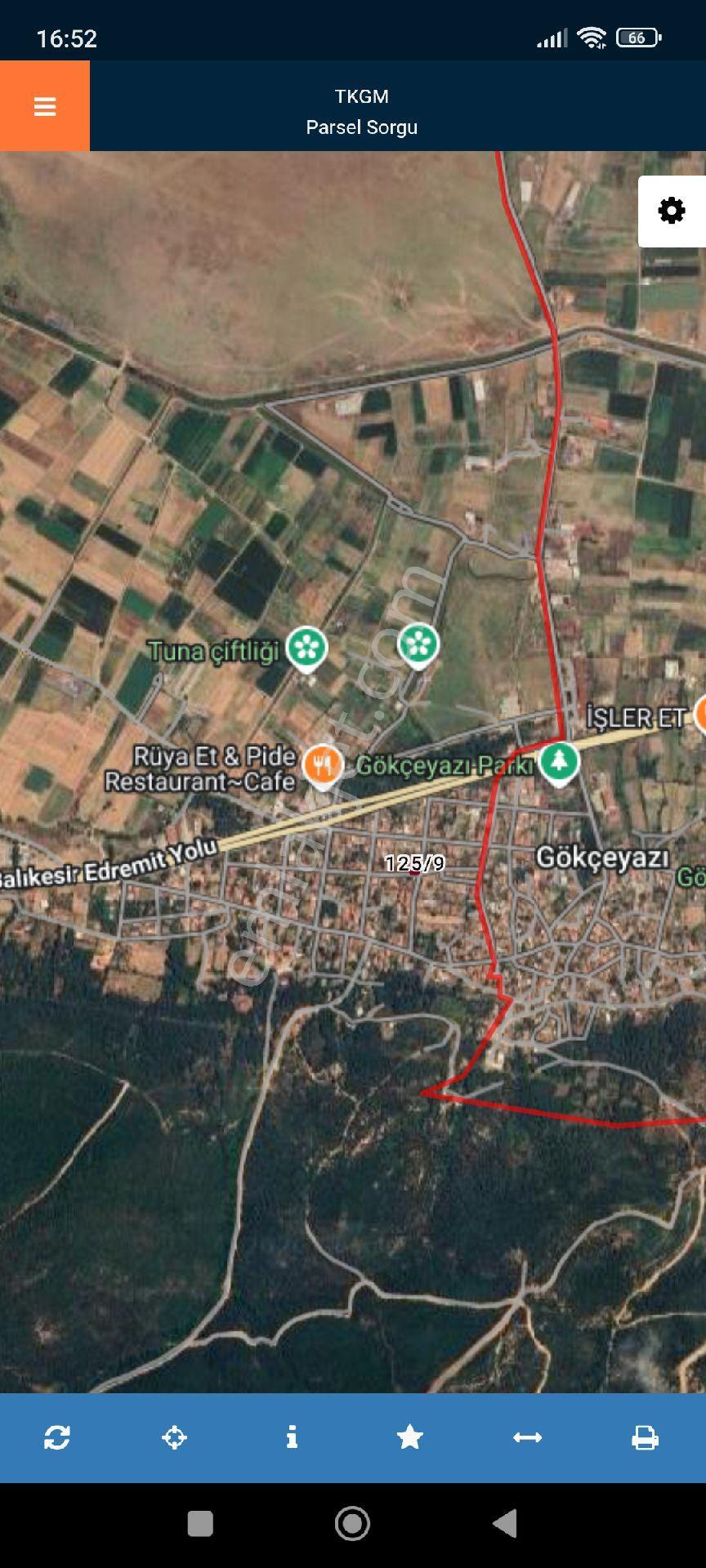 Balıkesir Gökçeyazı Da Satılık Köşe Konumda Arsa - Görsel 4