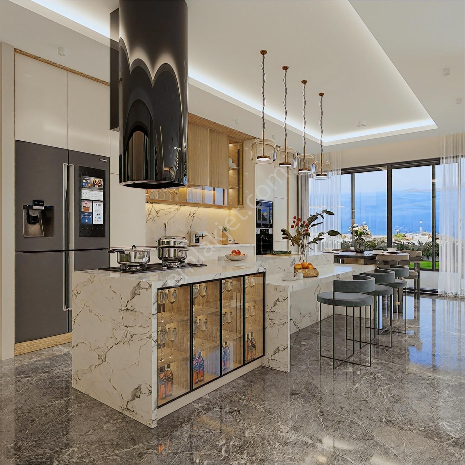 Yalıkavak Koyunbaba'da Satılık Deniz Manzaralı Villa - Görsel 7