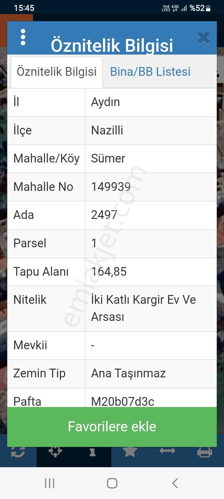 Dönertaş Emlaktan 2 Katlı Daire