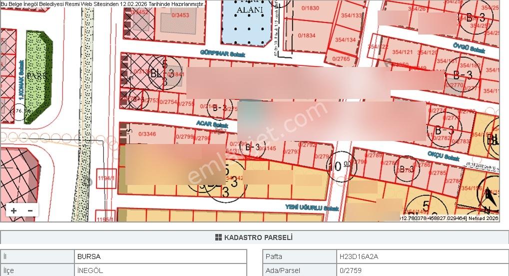 Alanyurt'da Uygun Fiyatlı 105m2 Arsa Acil Satılık - Görsel 2