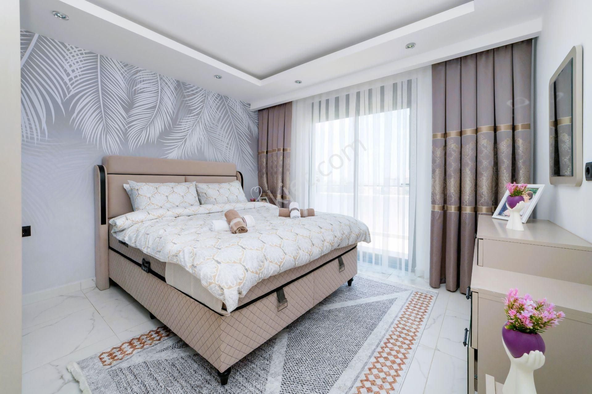 Alanya Mahmutlar 2+1 Lüx Mobilyalı Denize Yakın Satılık Daire - Görsel 5