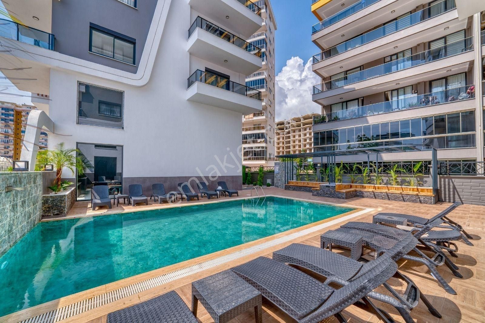 Alanya Mahmutlar 2+1 Lüx Mobilyalı Denize Yakın Satılık Daire - Görsel 22