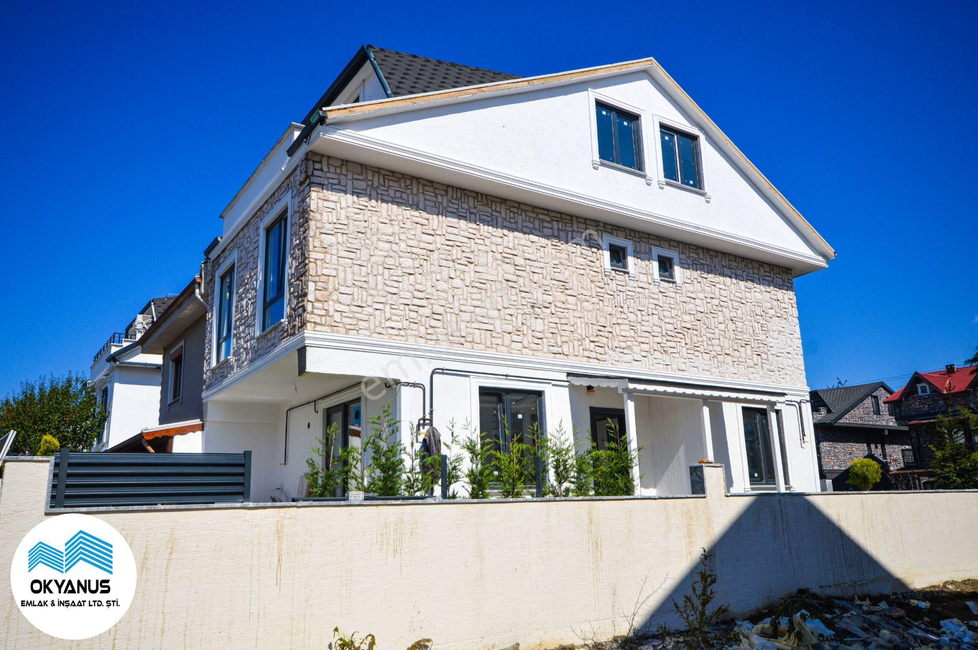Kocaali Sahilde Müstakil Bahçeli Şık Villa Okyanustan - Görsel 9
