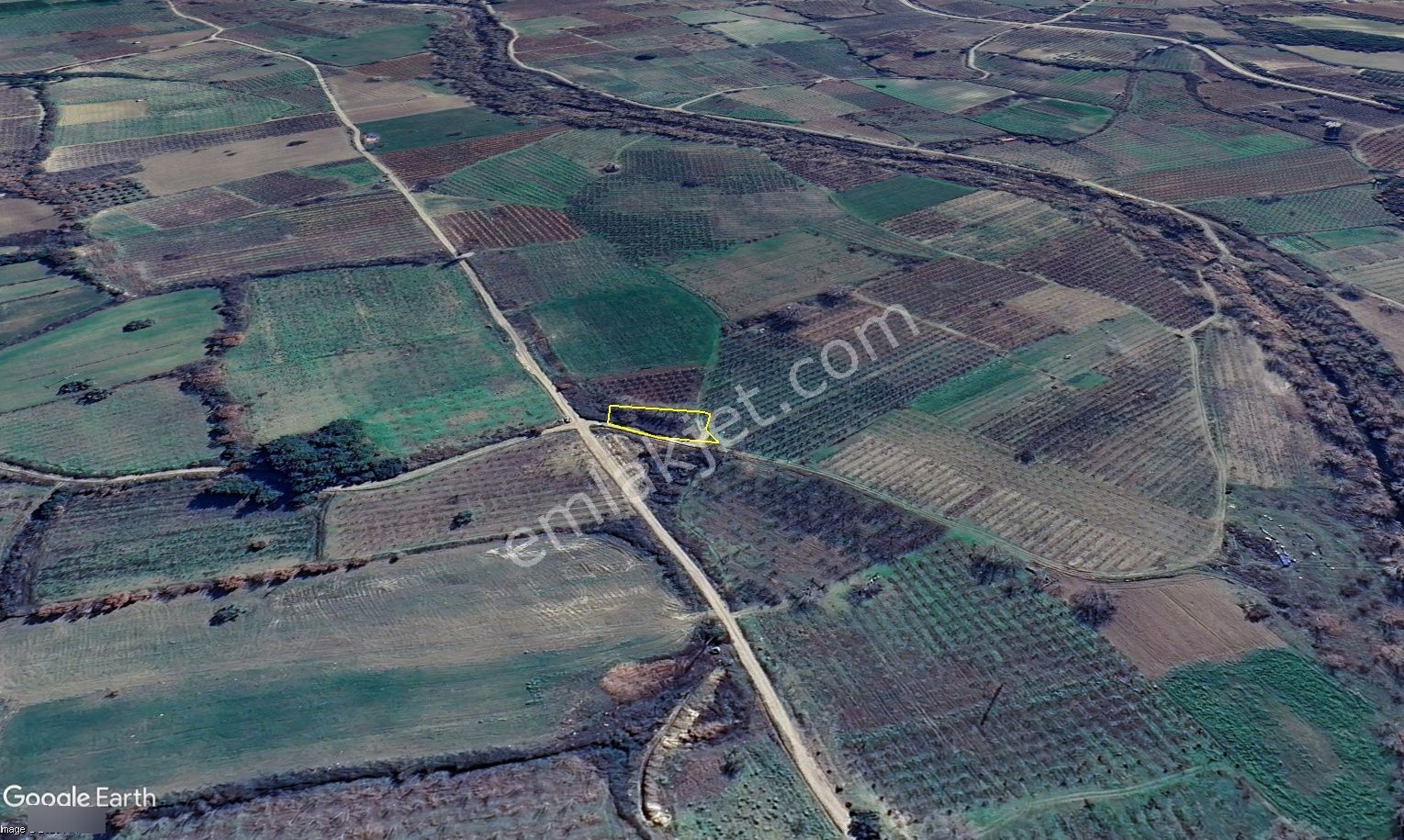 Lapseki Gökköy'de Umurbey Baraj Yolu Üzerinde Yatırımlık Tarla - Görsel 4