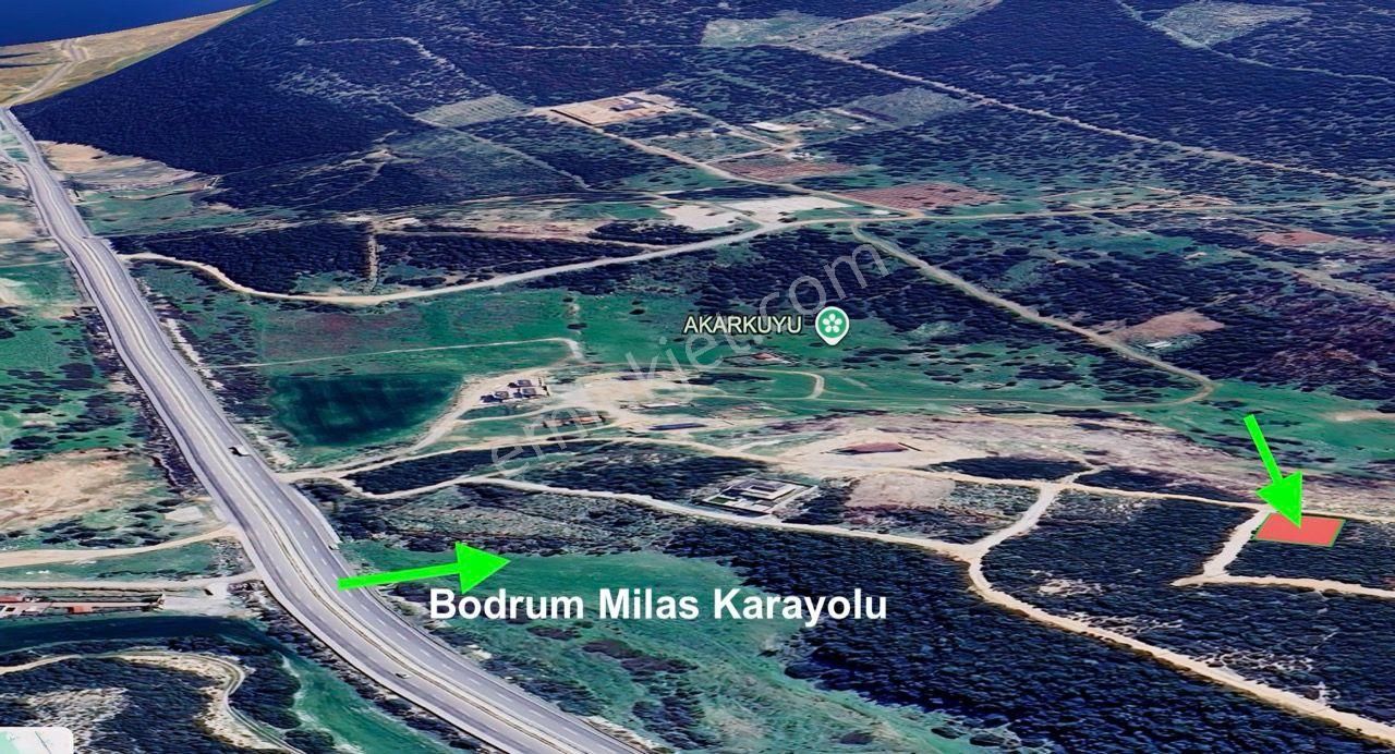 Didim Seyrantepe'de Satılık İmarlı Villa Arsası Göl Manzalı - Görsel 13