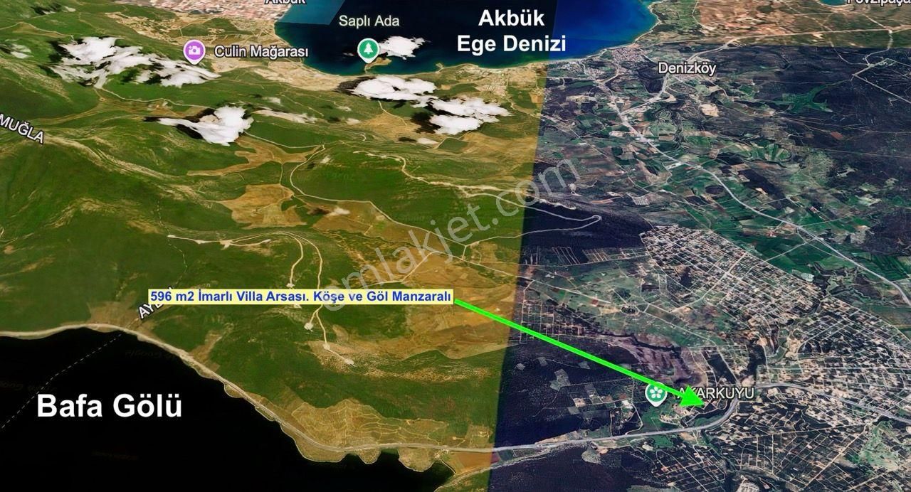 Didim Seyrantepe'de Satılık İmarlı Villa Arsası Göl Manzalı - Görsel 17