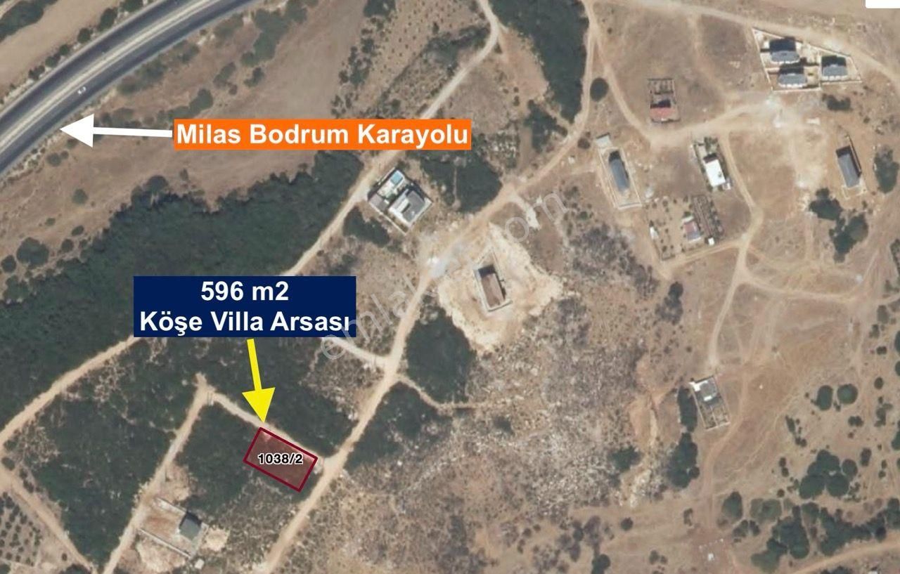 Didim Seyrantepe'de Satılık İmarlı Villa Arsası Göl Manzalı - Görsel 9