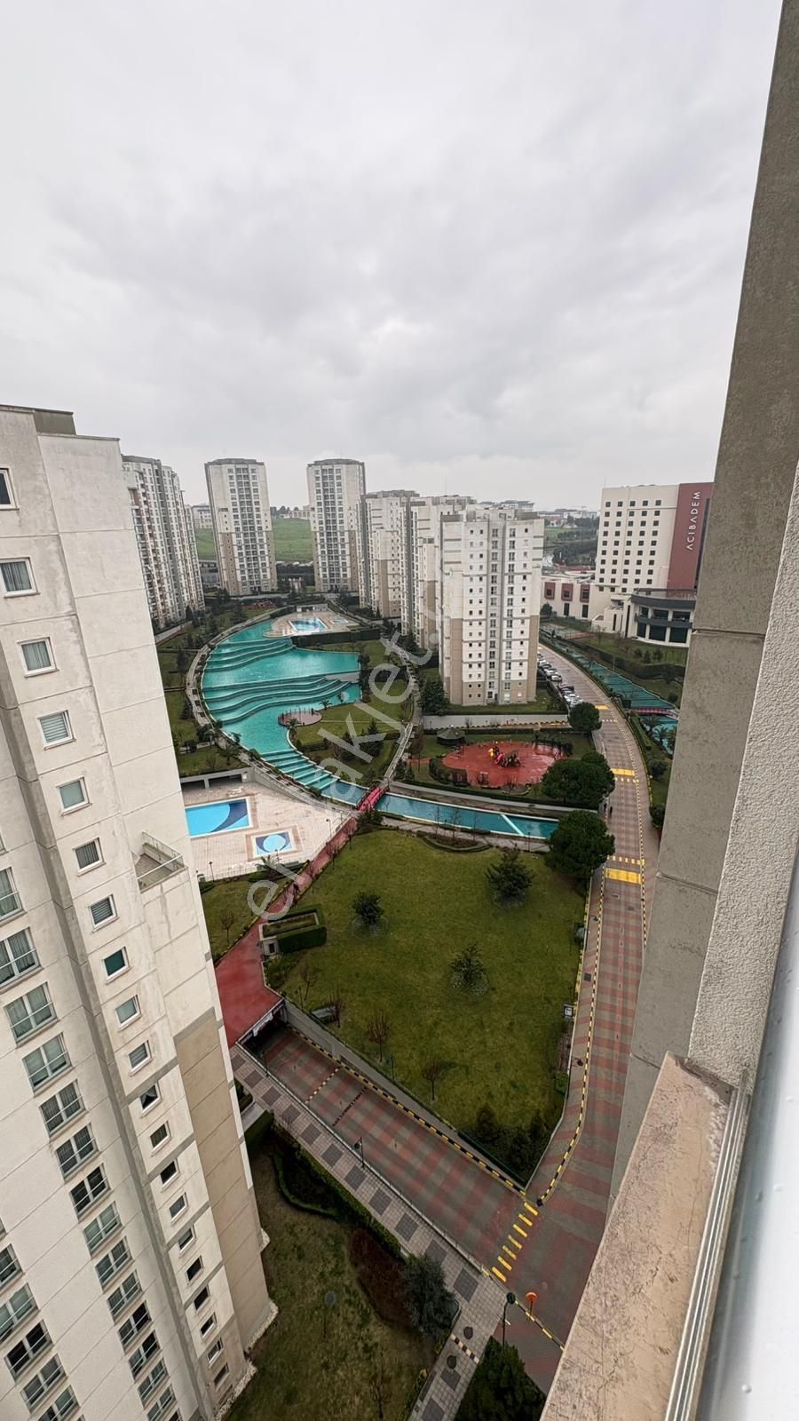 Avrupa Konutları 3'te Ebeveyn Banyolu, 2+1 Kiralık Daire - Görsel 32