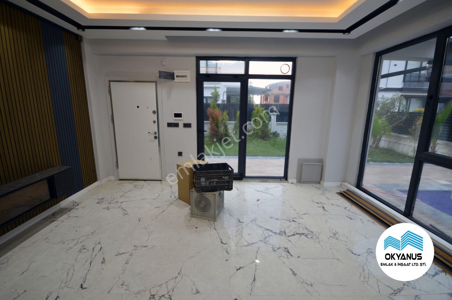 Kocaalide Müstakil Bahçeli Havuzlu Şık Villa Okyanustan - Görsel 12