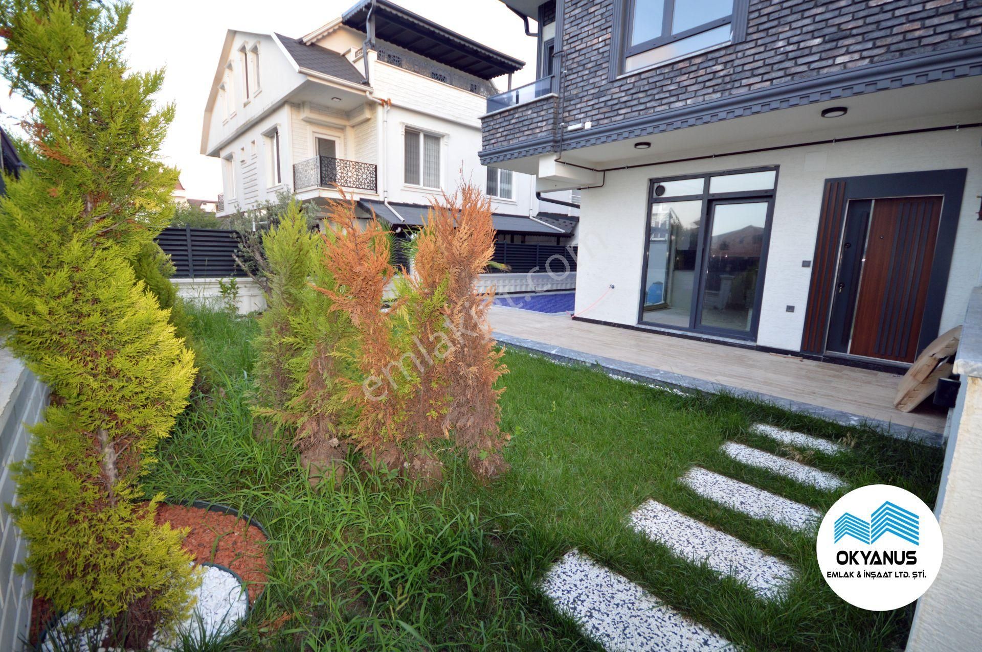 Kocaalide Müstakil Bahçeli Havuzlu Şık Villa Okyanustan - Görsel 31