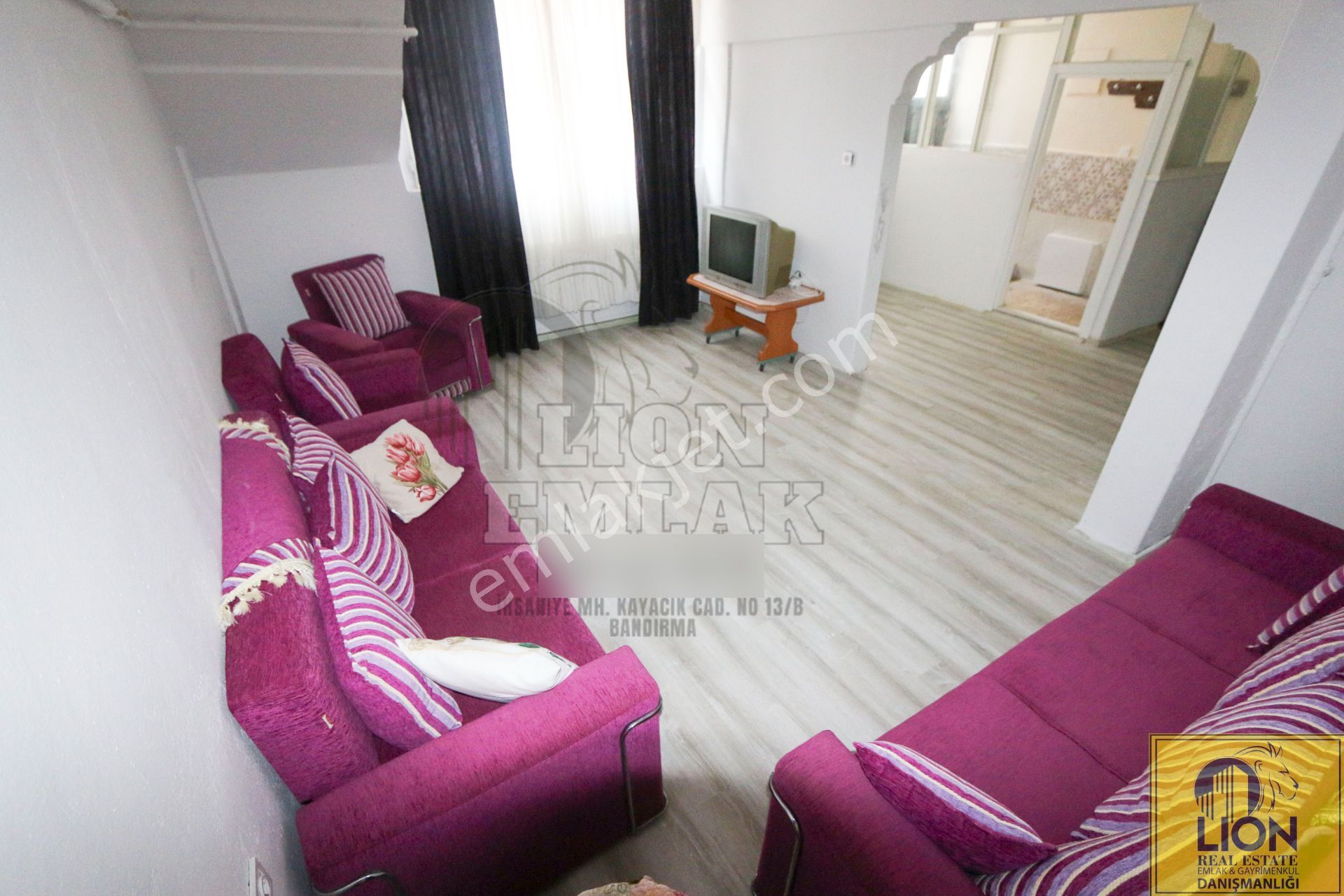 🟨⬛ Lion Emlak'tan 17 Eylül Mahallesi Çarşı Merkezde Eşyalı Kiralık 2+1 Daire⬛🟨 - Görsel 3