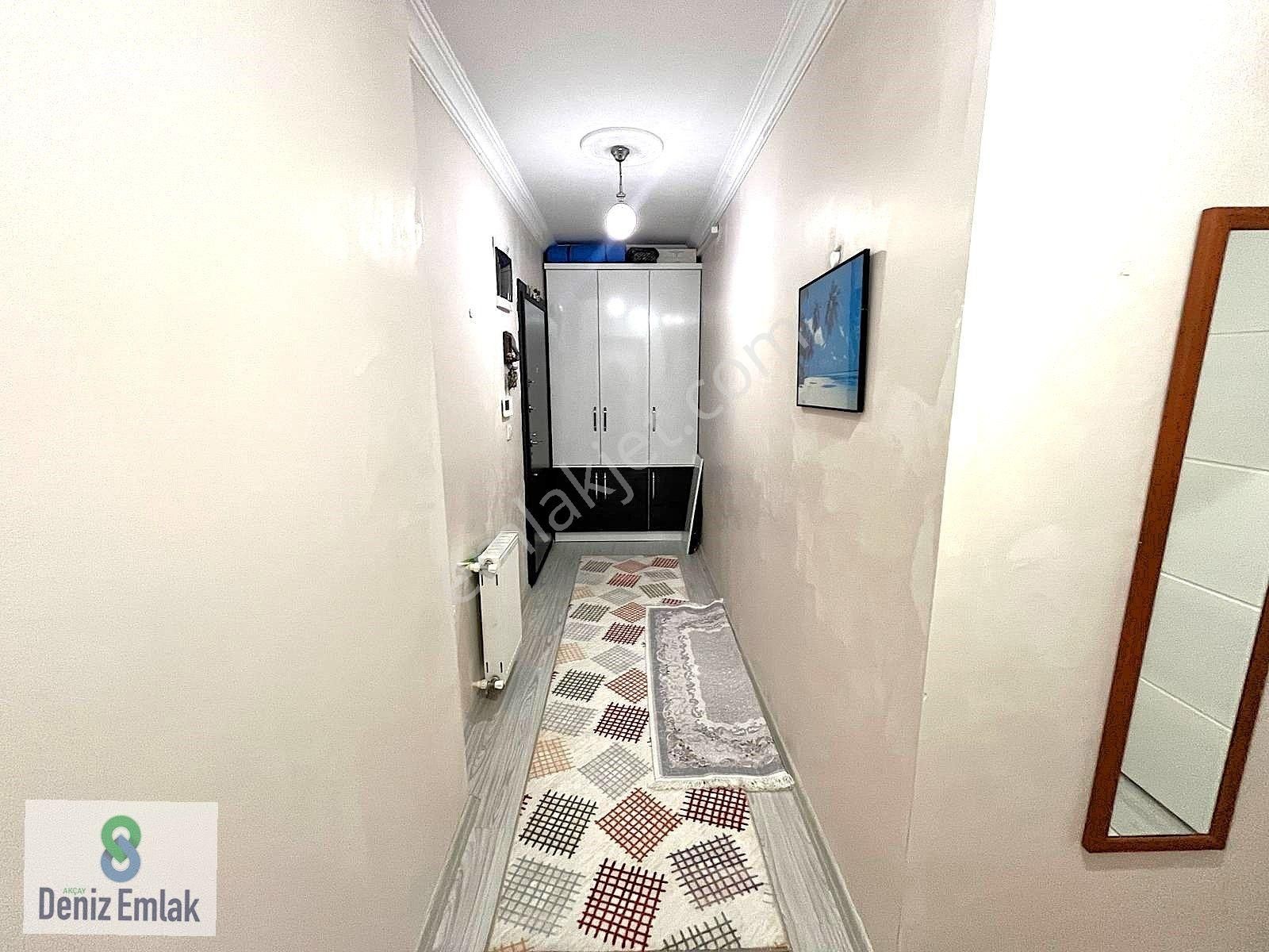 Denizden Akçayda Öncephe Asansörlü Yeni Binada Geniş Satılık 1+1 Daire. - Görsel 21