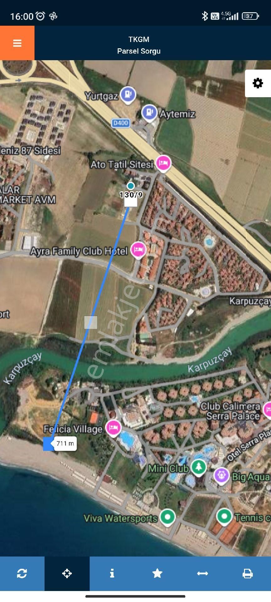 💯💯denize 350 M Mesafesinde Satılık Villa Arsası - Görsel 3