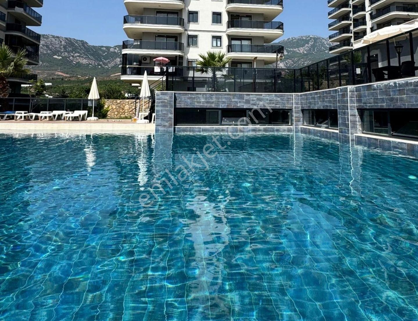 Mahmutlarda Kiralık 4+1 Dublex Deniz Manzaralı - Görsel 34