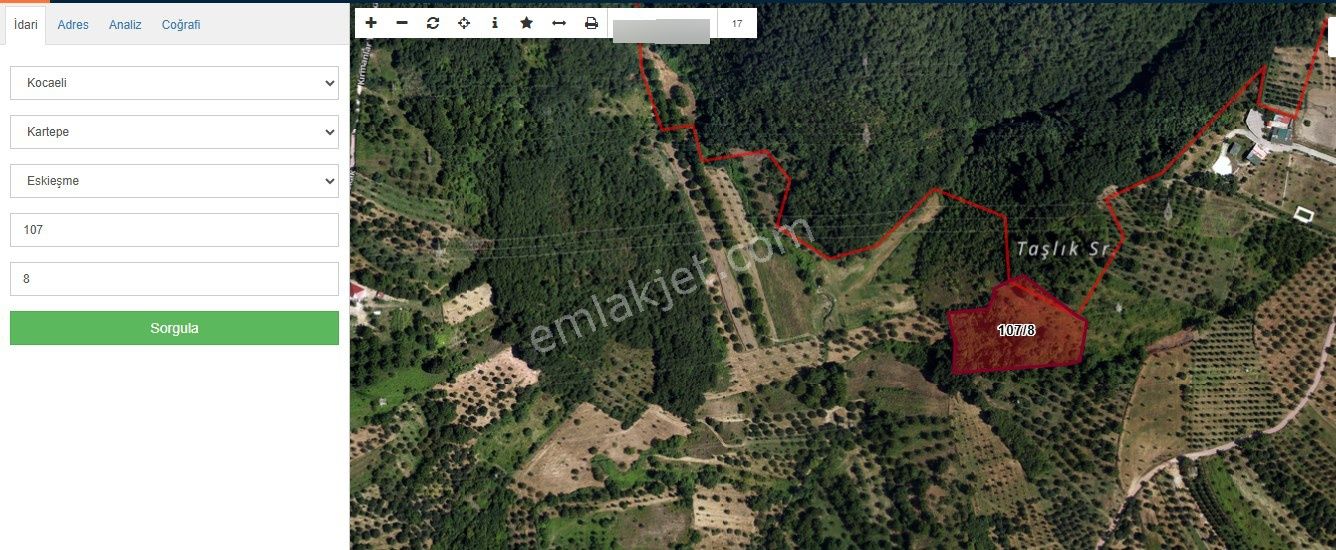 Altın Emlak'tan Kartepe'de Sapanca Gölü Manzaralı Yatırım Değeri Yüksek Tarla - Görsel 2