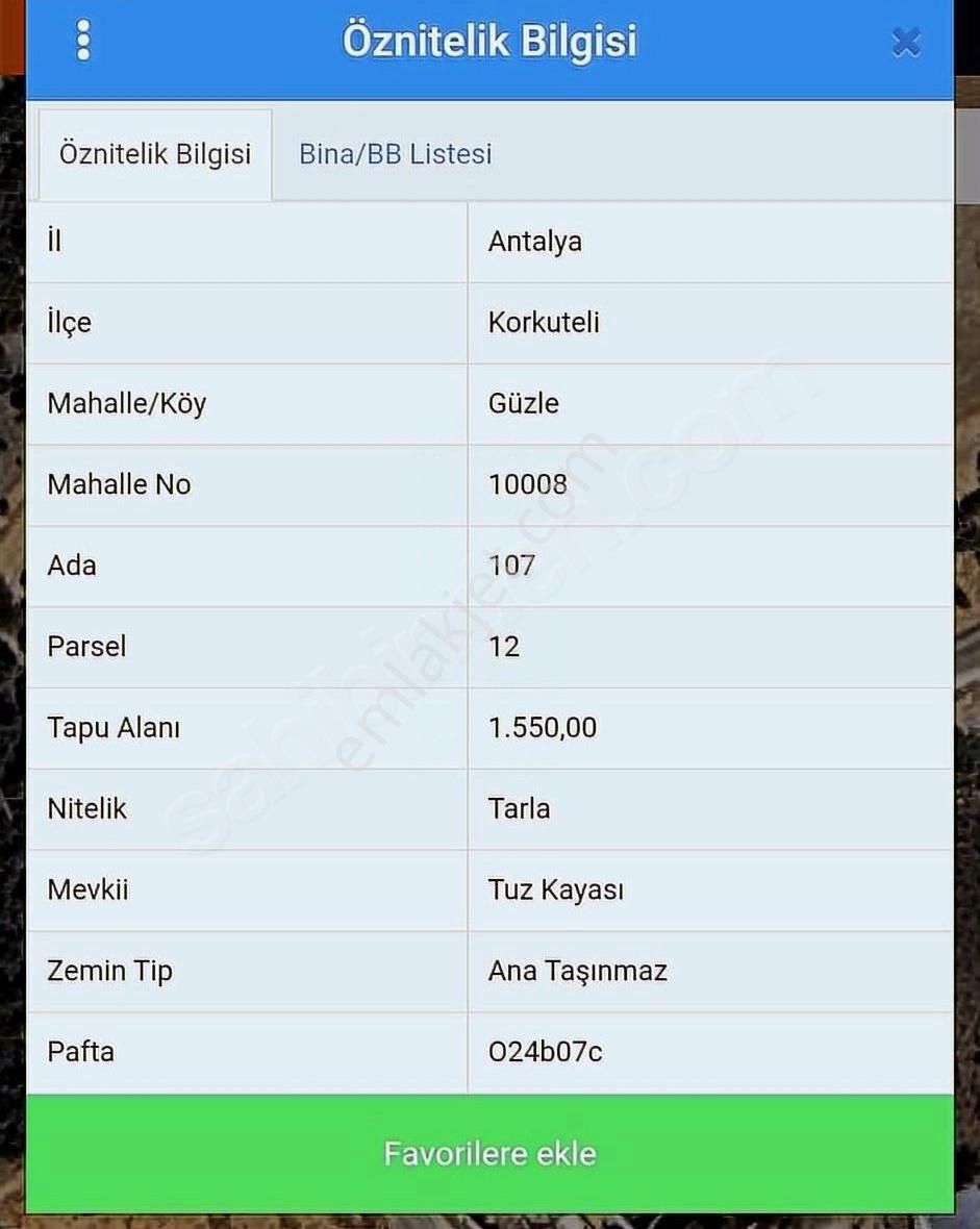 B&f Emlaktan Güzle De Yola Sıfır Satılık Tarla - Görsel 4