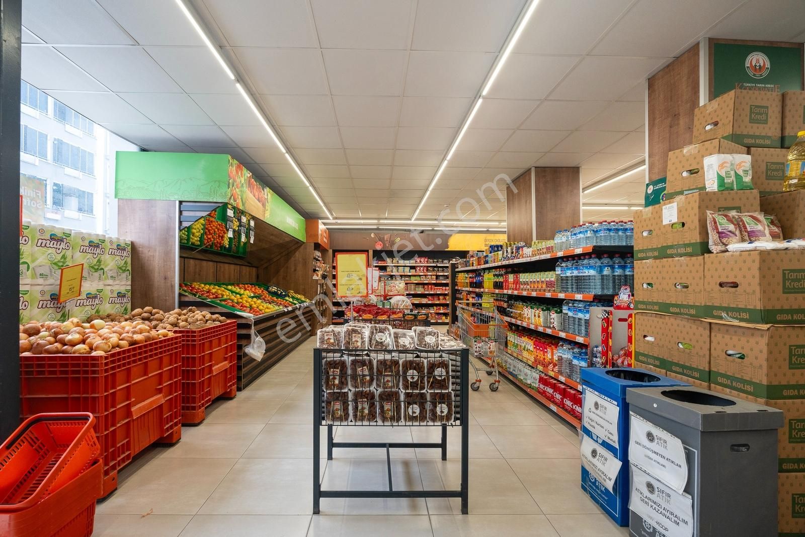 Cb Level'dan Tarım Kredi Koop. Kiracılı Merkezi Konumda Dükkan - Görsel 24