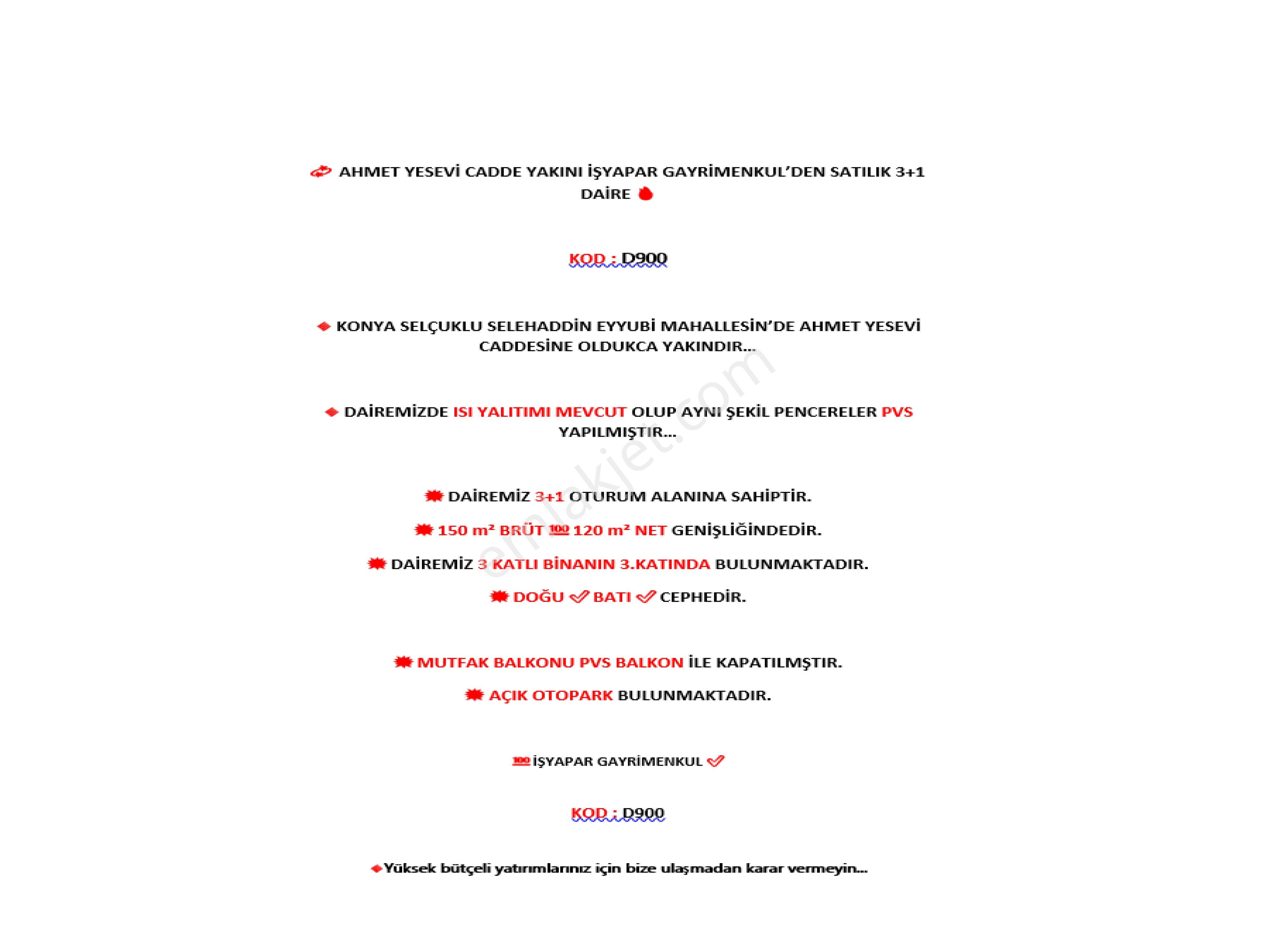 💫 Ahmet Yesevi Cadde Yakını İşyapar Gayrimenkul’den Satılık 3+1 Daire 🔥 - Görsel 12