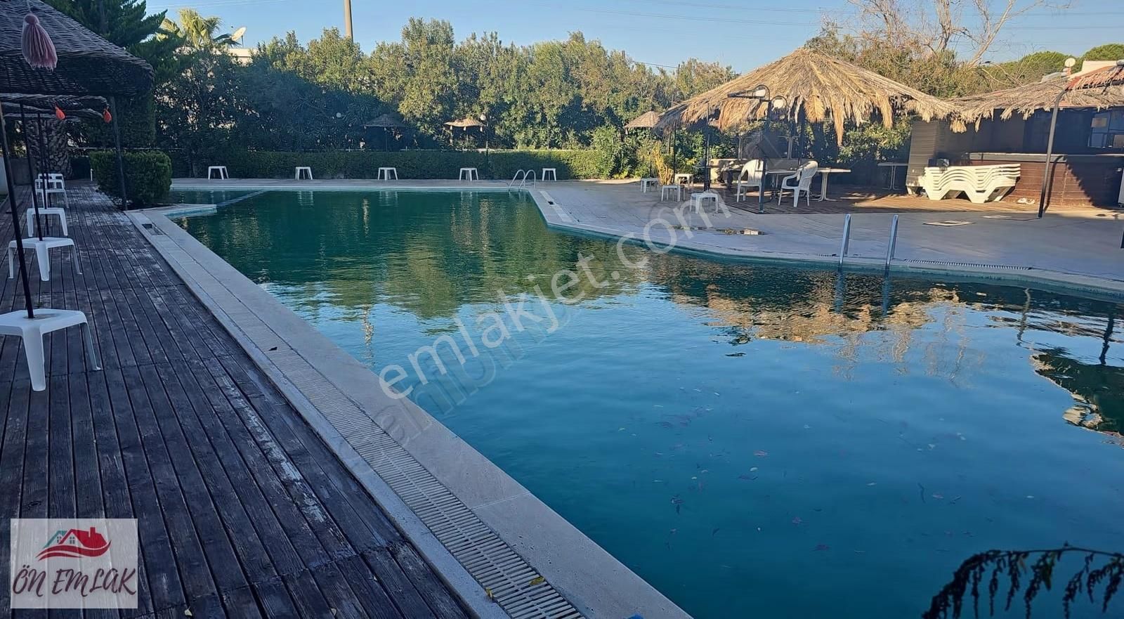 Örende Havuzlu Sitede Doğalgazlı Eşyalı 1+1 Daimi Kiralık Daire! - Görsel 23