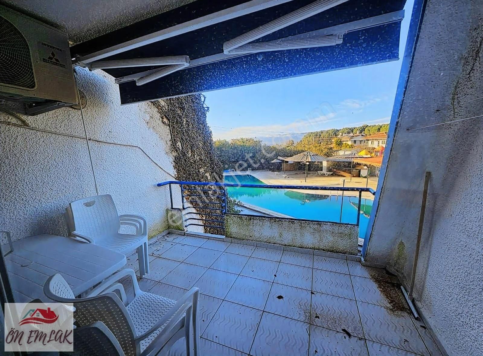 Örende Havuzlu Sitede Doğalgazlı Eşyalı 1+1 Daimi Kiralık Daire! - Görsel 2