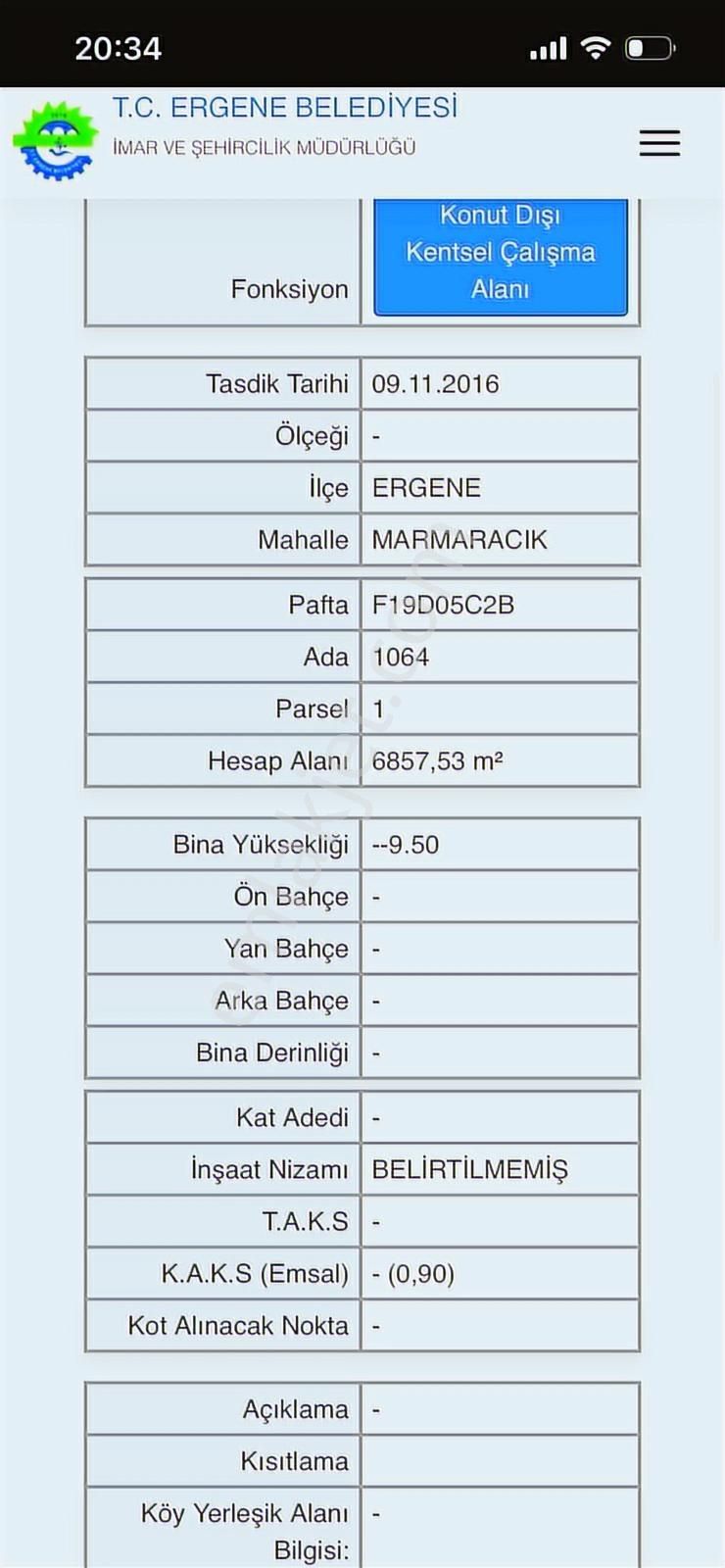 Tekirdağ Ergene Marmaracık Depolama Sanayi Arsası Satılık - Görsel 2