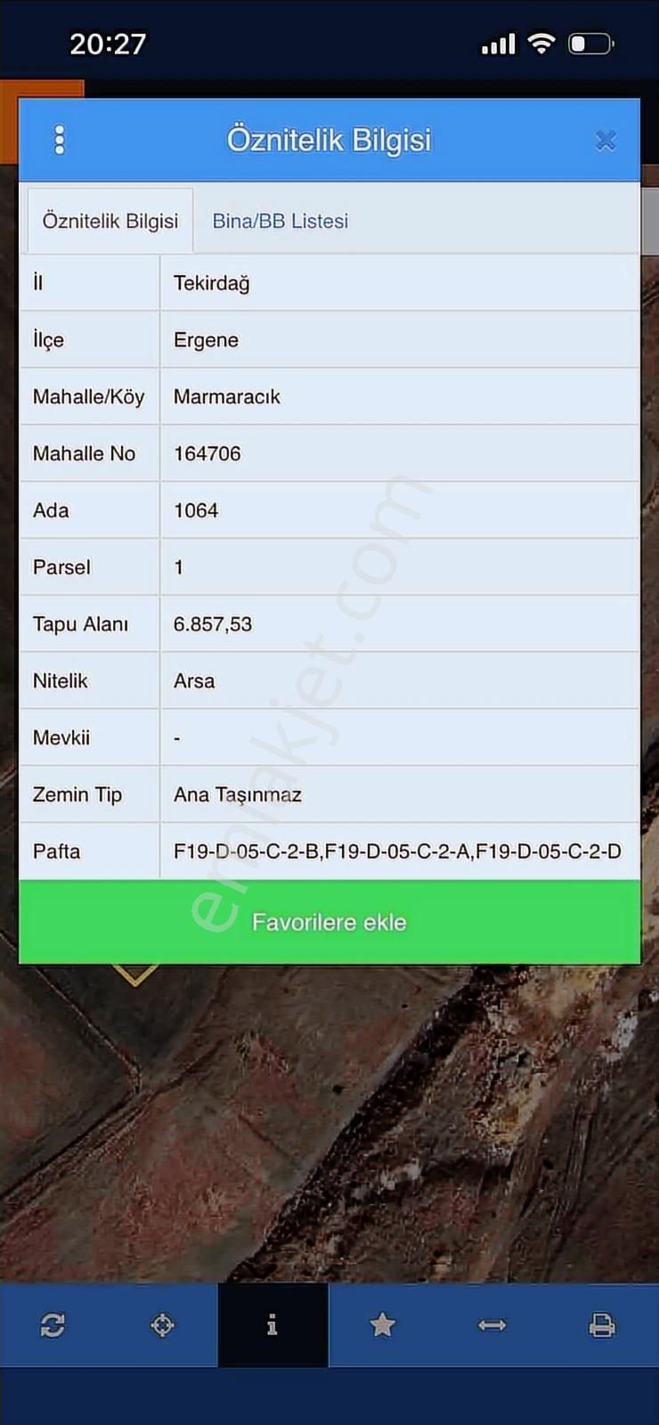 Tekirdağ Ergene Marmaracık Depolama Sanayi Arsası Satılık - Görsel 10