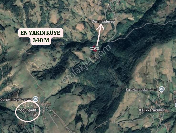 Samsun Alaçam Yoğunpelit Köyünde 2.358 M² Tarla Satılıktır - Görsel 3