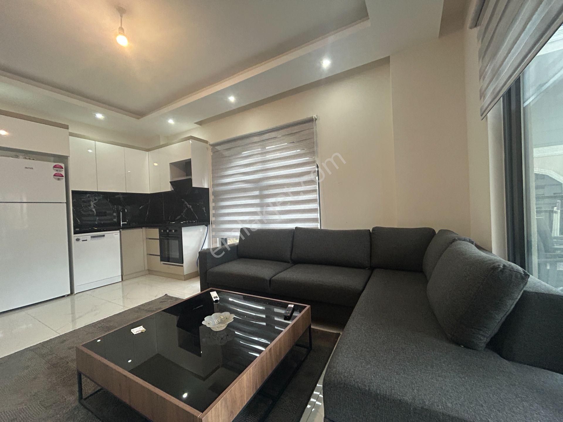 Alanya Oba'da Yeni Site İçerisinde Mobilyalı Satılık 1+1 Daire - Görsel 2