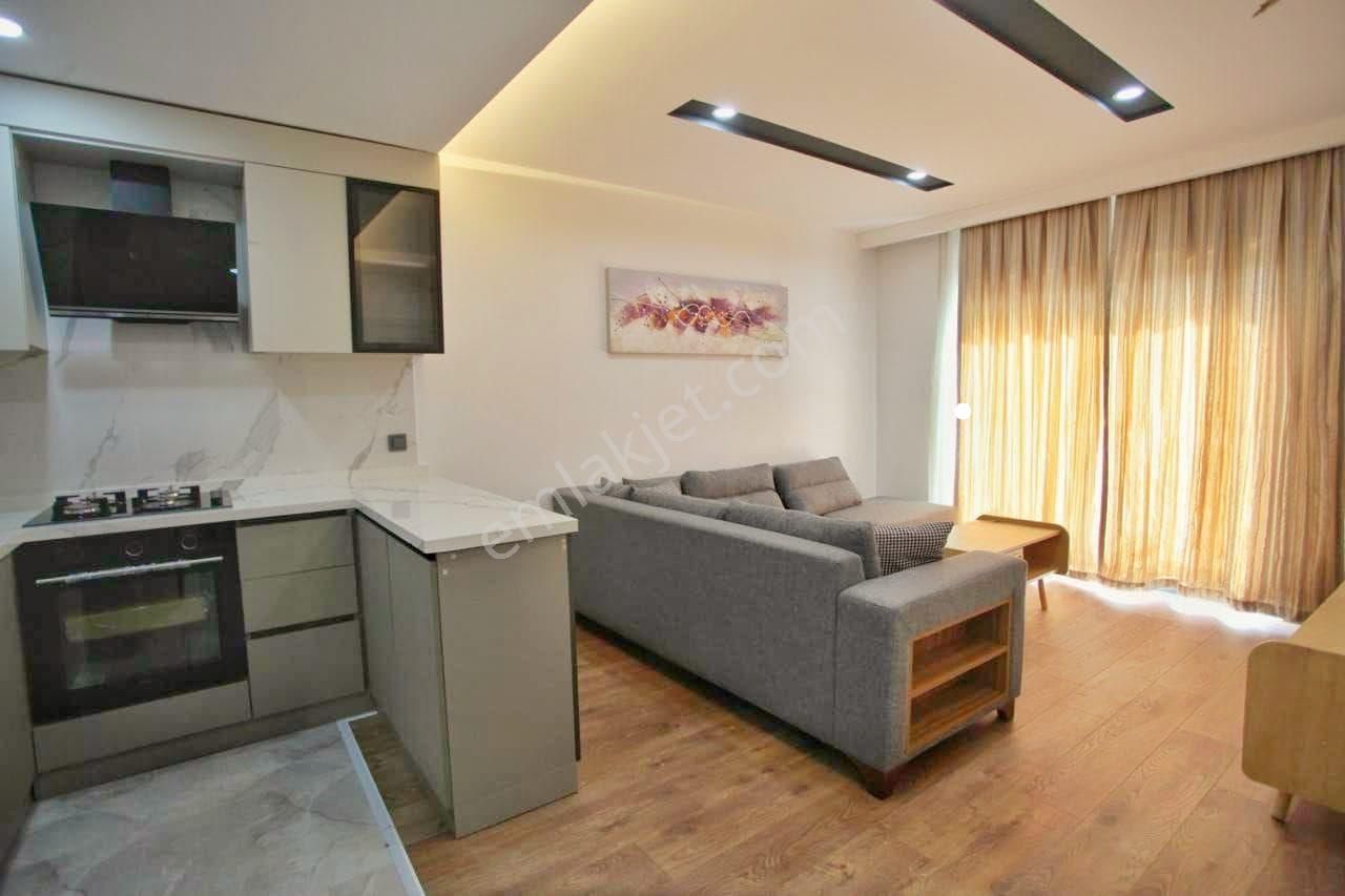 Antalya Aksu Altıntaşta Kiralık Modern Mobilyalı 1+1 Katta Daire - Görsel 11