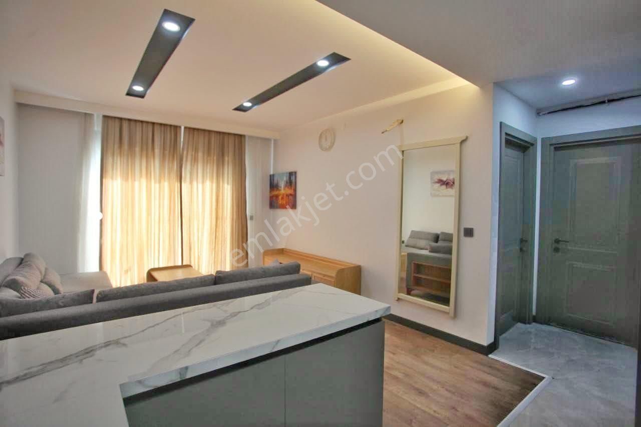 Antalya Aksu Altıntaşta Kiralık Modern Mobilyalı 1+1 Katta Daire - Görsel 13