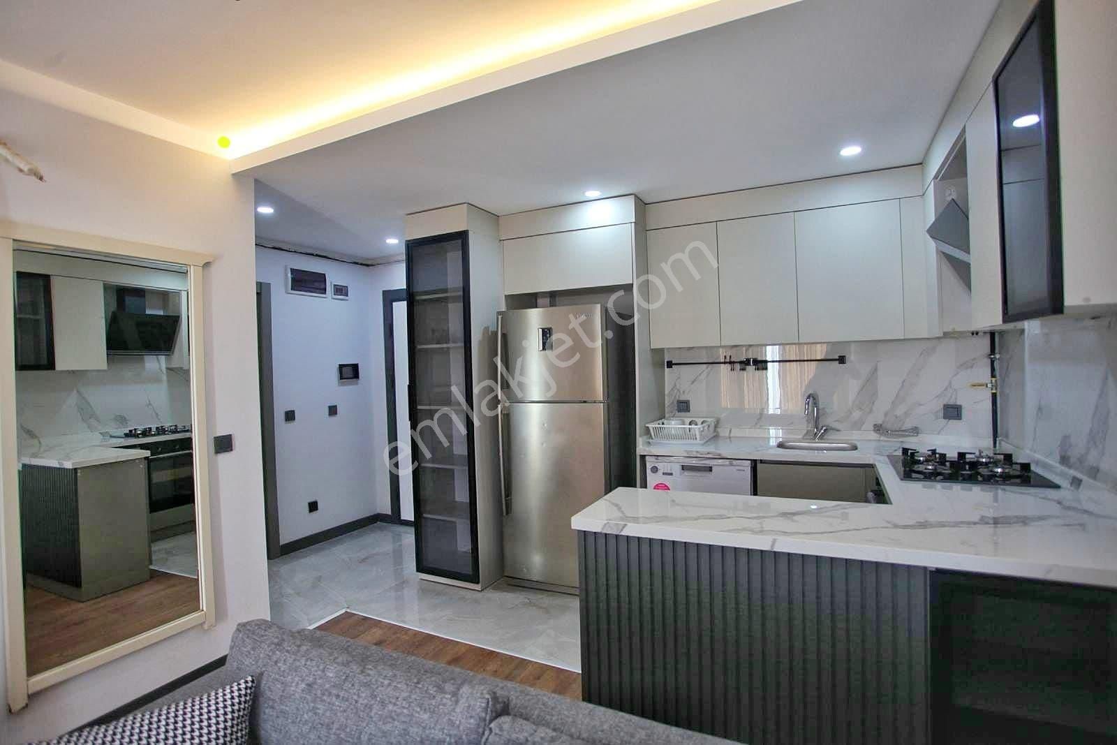 Antalya Aksu Altıntaşta Kiralık Modern Mobilyalı 1+1 Katta Daire - Görsel 15