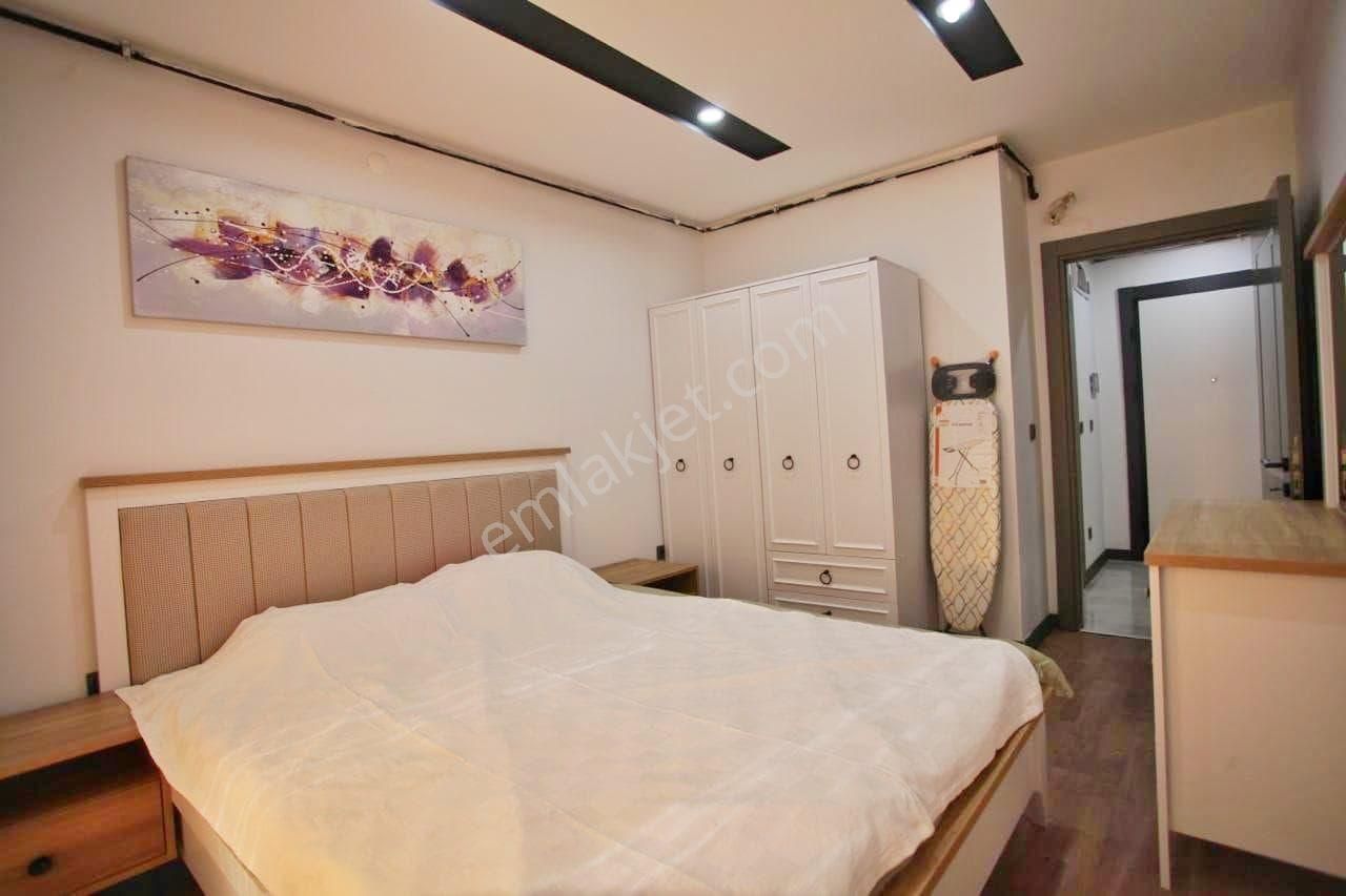 Antalya Aksu Altıntaşta Kiralık Modern Mobilyalı 1+1 Katta Daire - Görsel 16