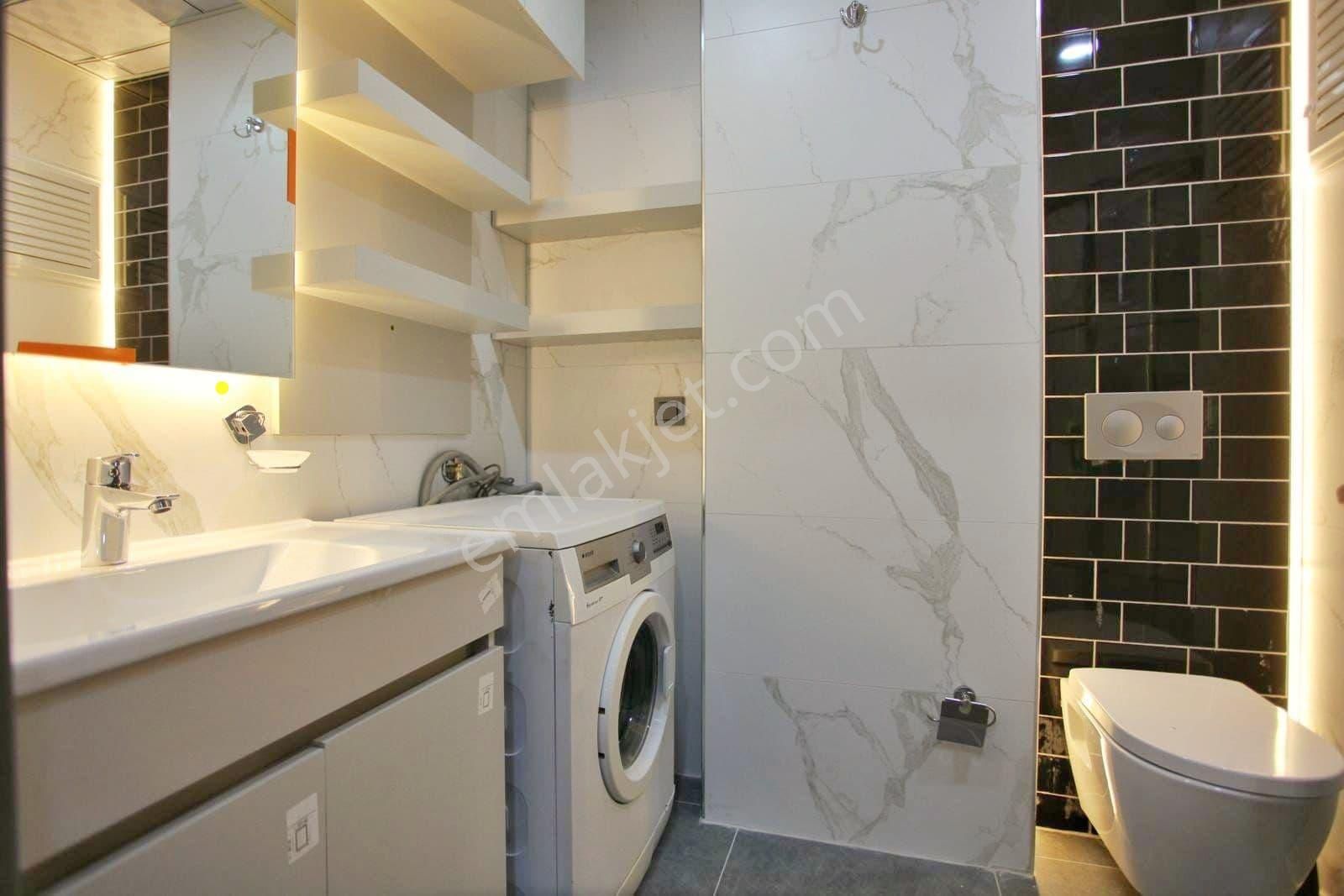 Antalya Aksu Altıntaşta Kiralık Modern Mobilyalı 1+1 Katta Daire - Görsel 22