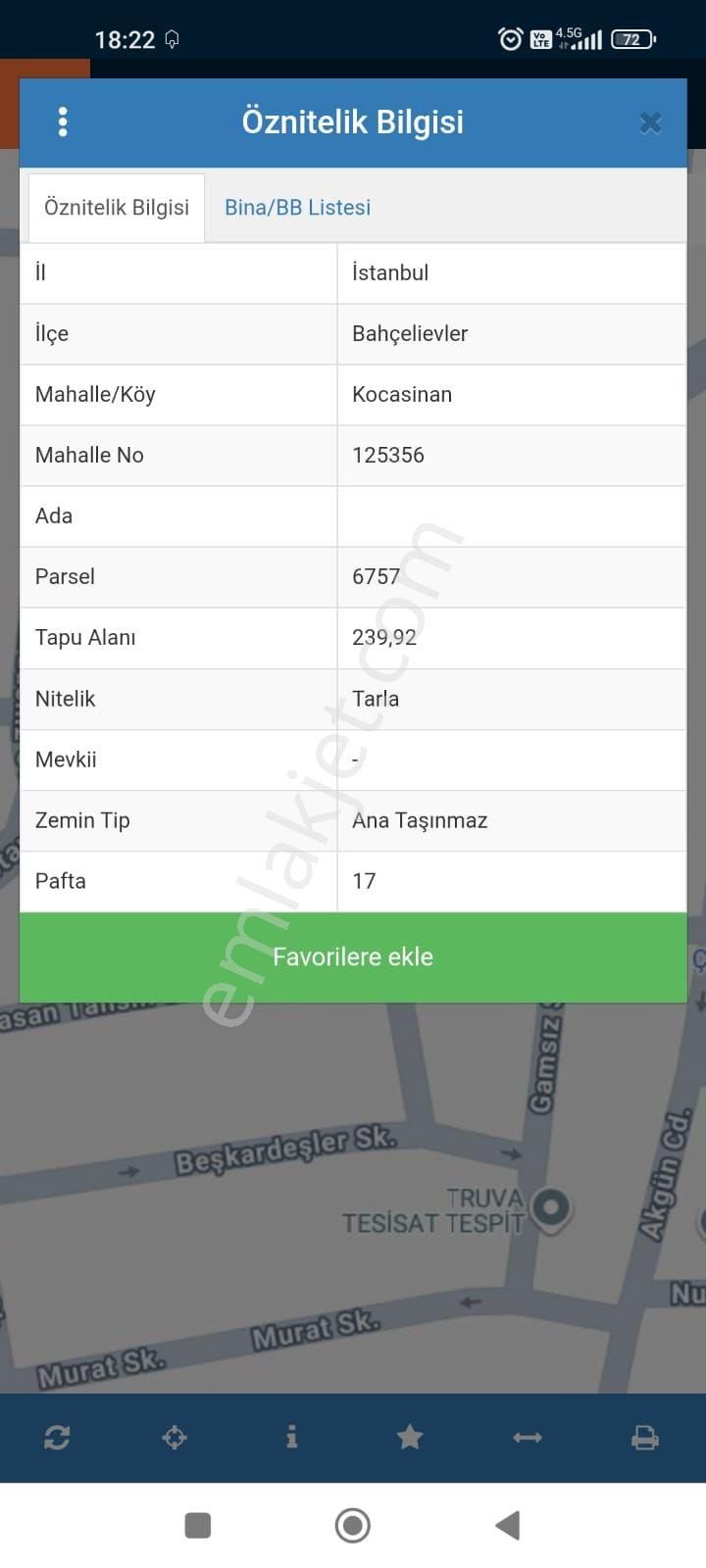 Kentsele Girmiş 2+1 Yüksek Giriş Bahçelievler Dev Karşı