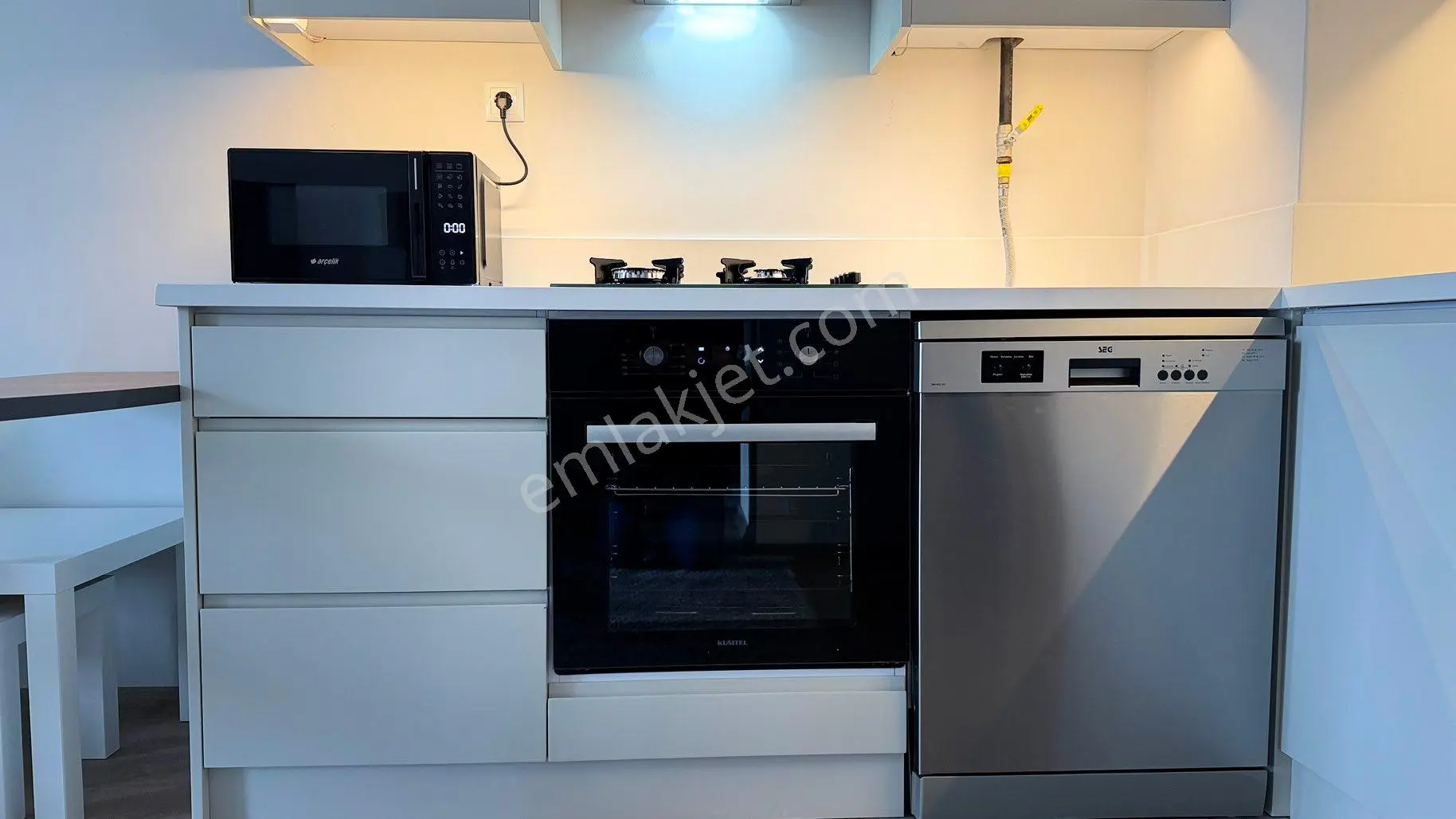 Şehir Hastanesi Yanı Lüks Eşyalı 1+1 | Turnasuyu Park - Görsel 5