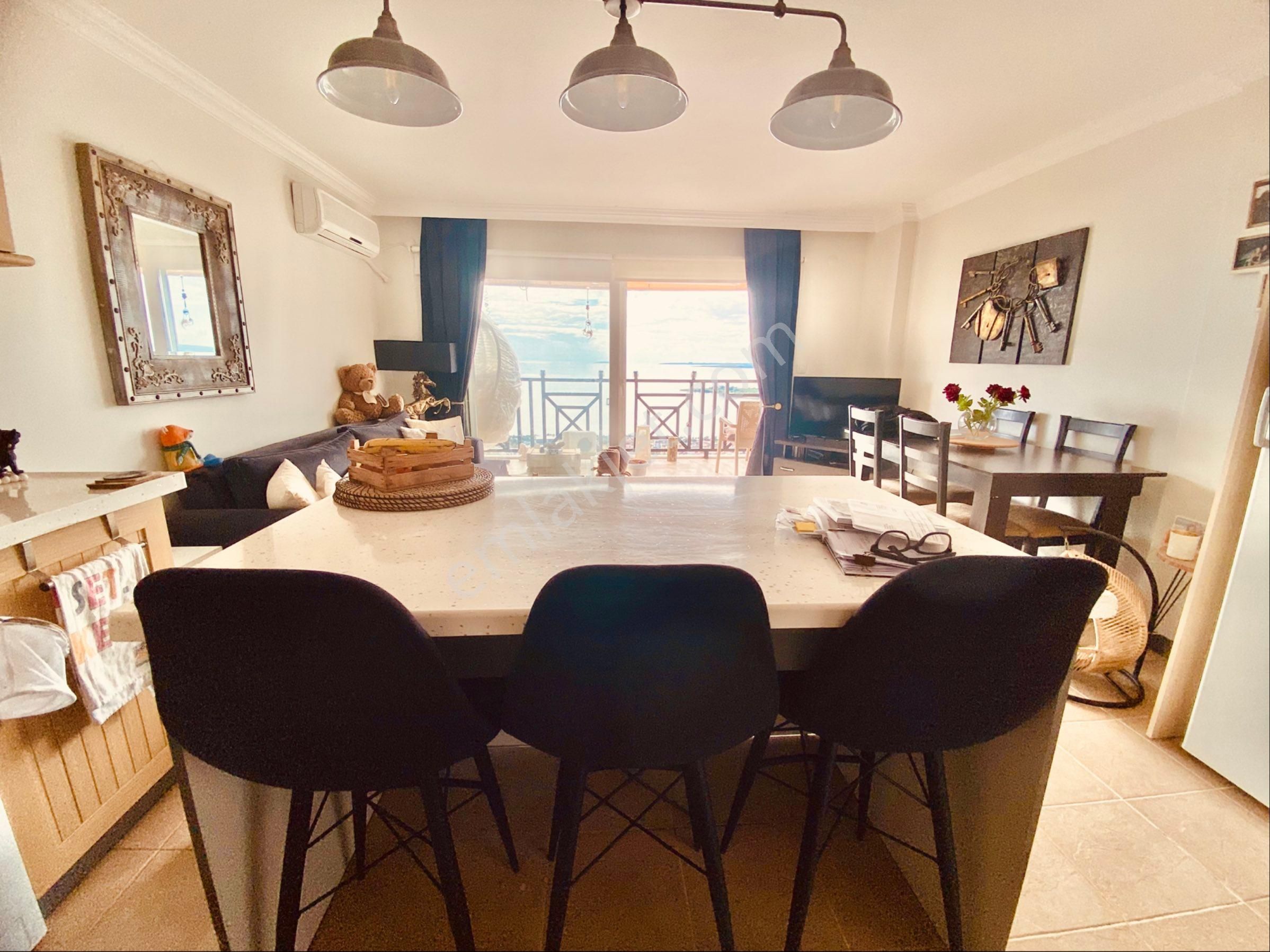 Didim Akbük'te Deniz Manzaralı Eşyalı Satılık 2+1 Dubleks Daire - Görsel 16