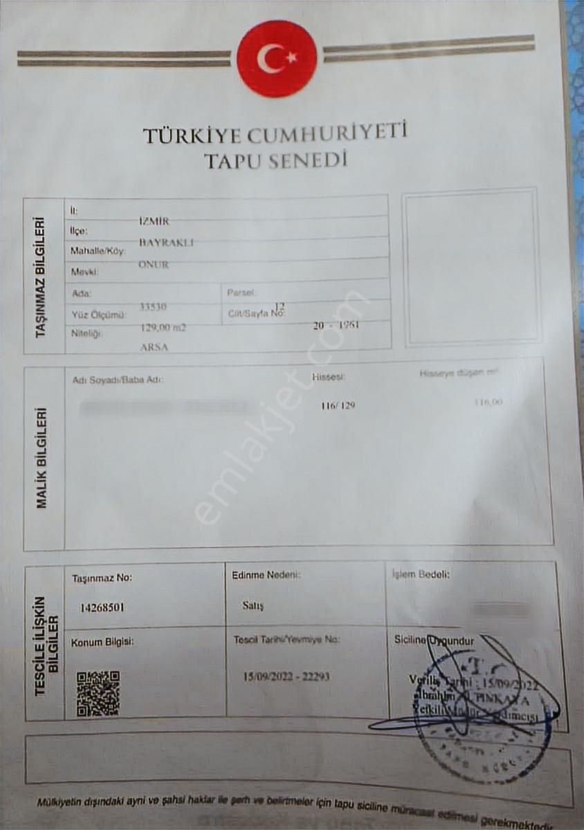 Çevre Yolu Yanında, Tek Tapu, 2 Kat İmarlı, Yatırımlık Arsa - Görsel 7