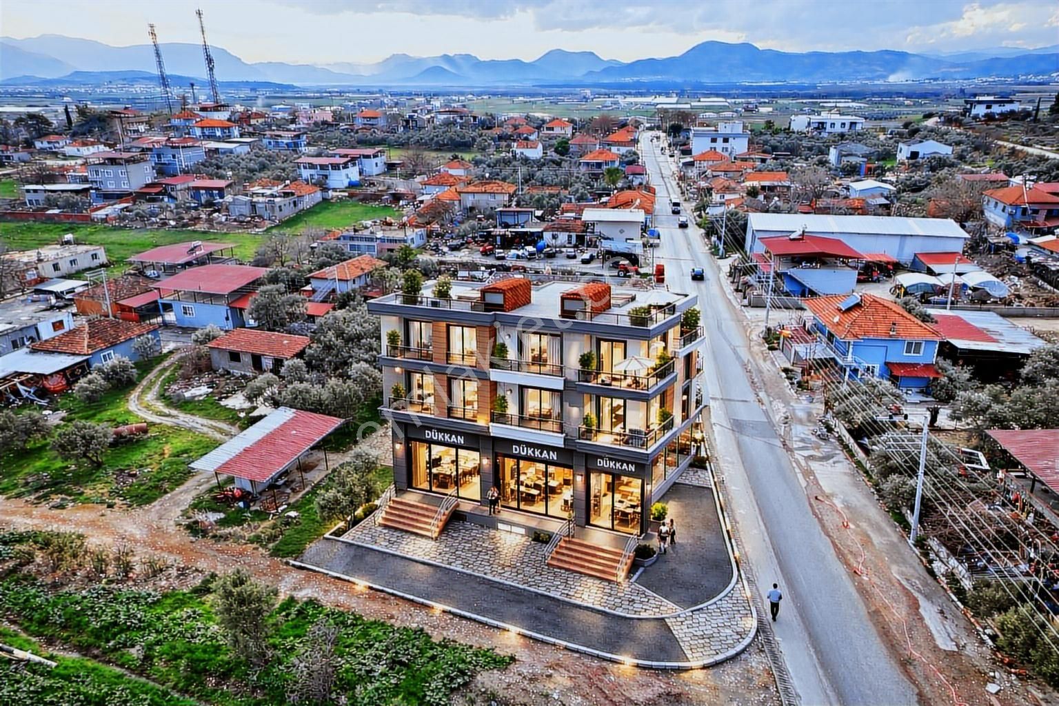 Tekeli'nin Kalbinde Ticari+konut İmarlı Şahane Konumlu Köşe Arsa - Görsel 9