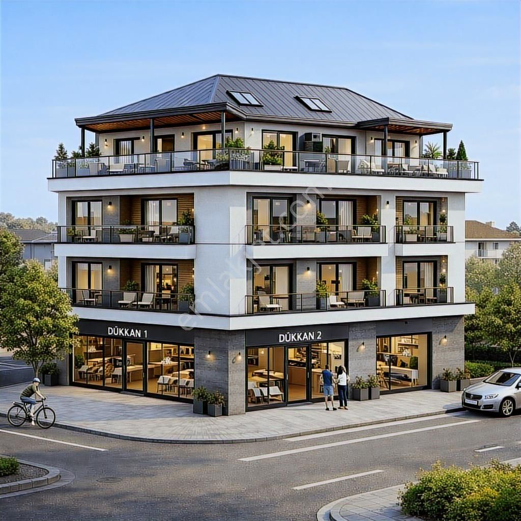 Tekeli'nin Kalbinde Ticari+konut İmarlı Şahane Konumlu Köşe Arsa