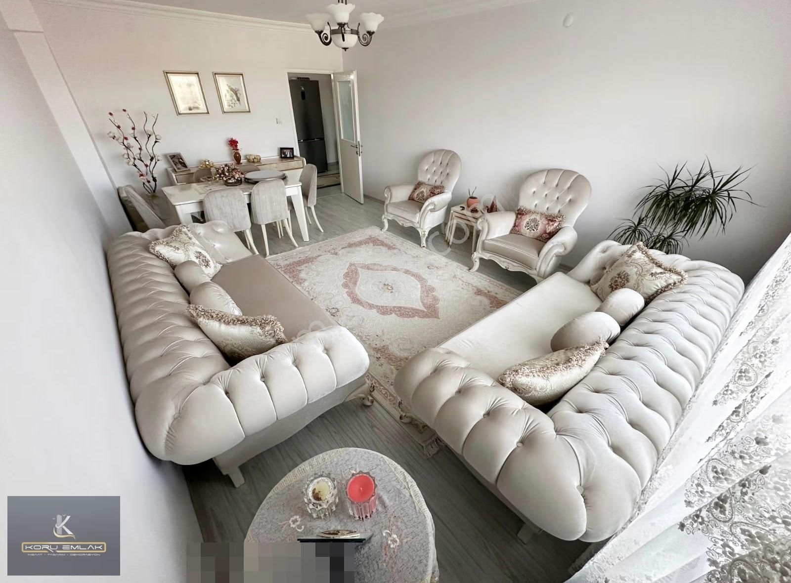 Gazeller Yakını Full Yapılı Şehir Manzaralı 3+1 Daire