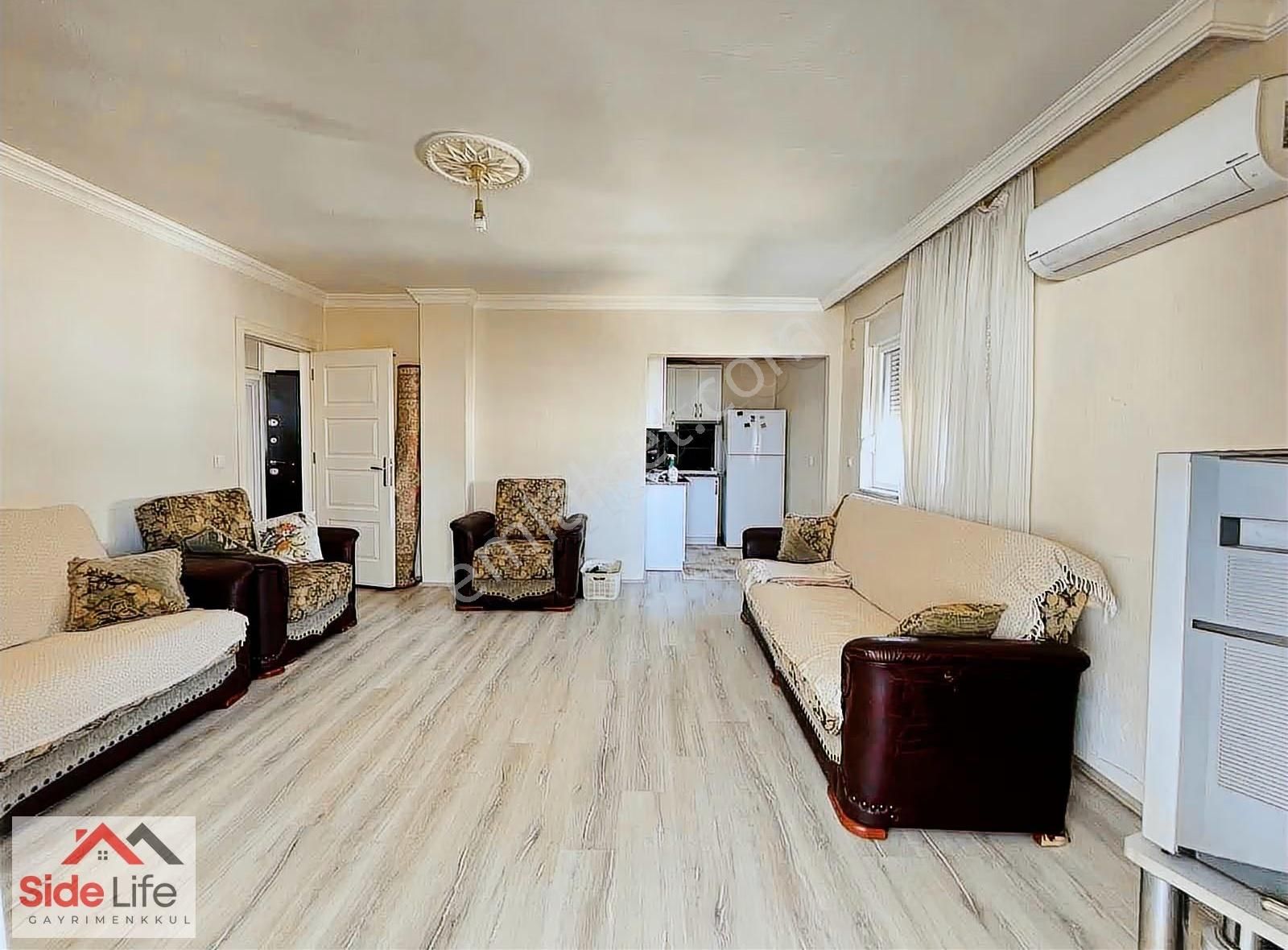 Geniş Teraslı Aydınlık 2+1 Amerikan Mutfak Kiralık Daire - Görsel 2