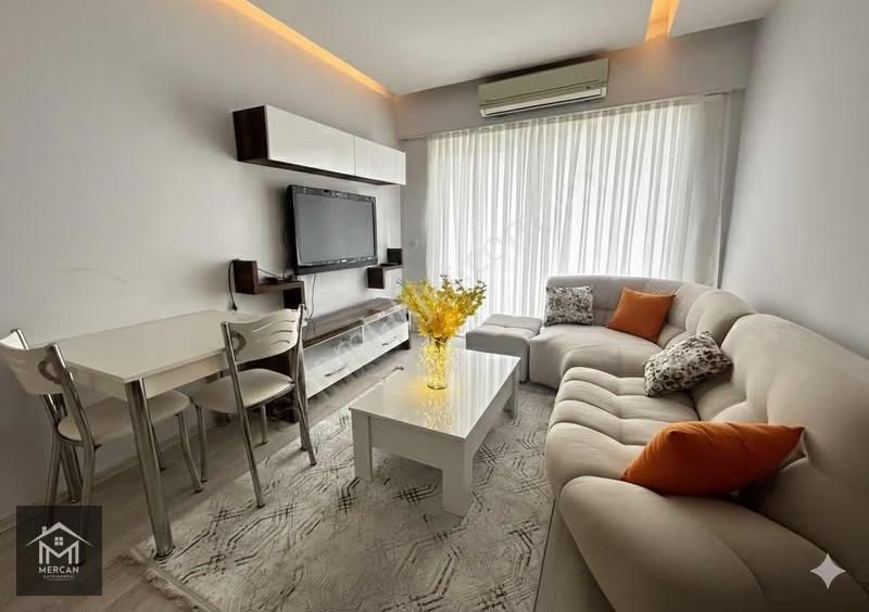 Mercan'dan Üniversite Yakını 60 M2 1+1 Eşyalı Geniş Balkonlu !!