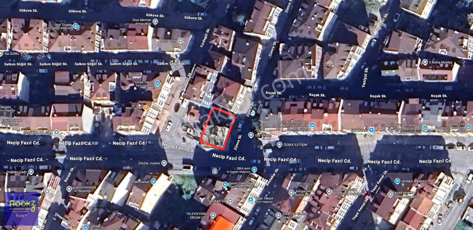 Arnavutköy Arsa Ticari+konut 183 Metrekare